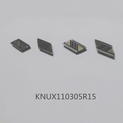 KNUX160405L CNC 카바이드 전환은 무쇠 기계가공을 위한 CVD PVD 코팅을 삽입합니다